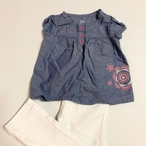 🌈Toddler Denim Tunic 9 months 🌈